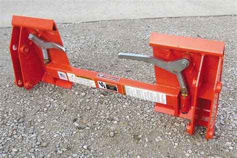 skid steer quick attach conversion